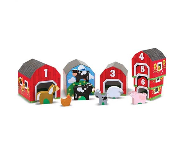 Fermă grajd set de joacă creativă - Melissa & Doug