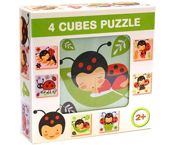 Cubic de poveste cu buburuza 4buc