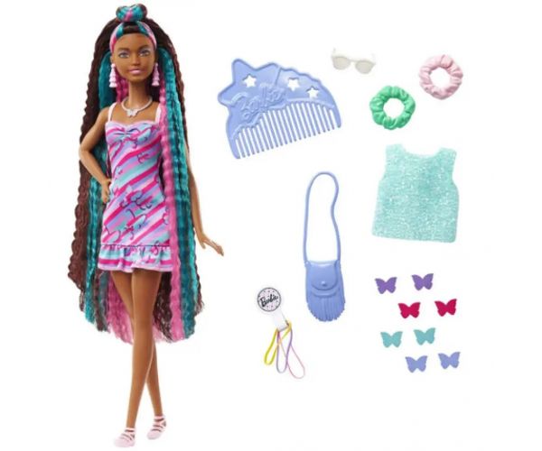 Barbie Totally Hair fluture păpușă - Mattel