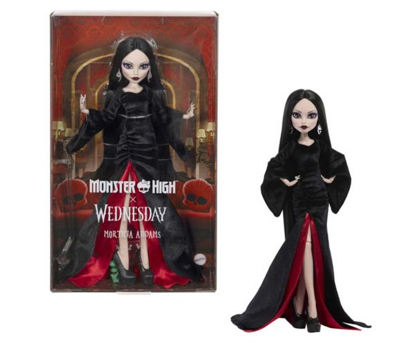 Monster High: Wednesday Mortica Adams păpușă 28cm - Mattel
