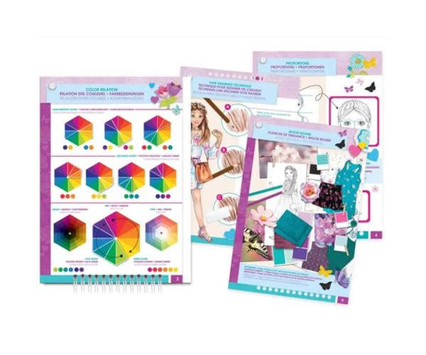 Make it Real: Caiet de schițe pentru designeri de modă cu accesorii - Rochii romantice