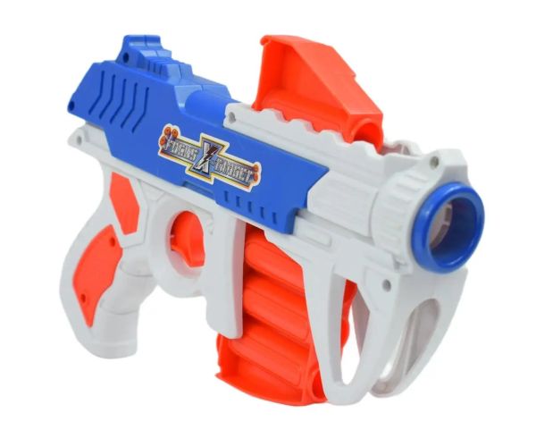 Dart League: Placă electronică rotativă pentru țintă cu pistol manual cu burete și gloanțe