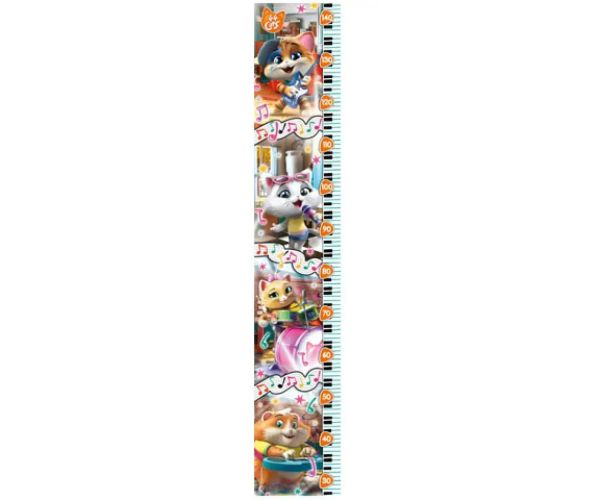 44 Cats Measure me 30 bucăți puzzle - Clementoni