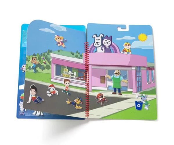 Melissa & Doug: Paw Patrol Adventure Bay caiet de abțibild