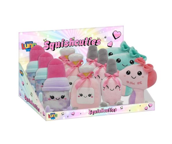 Luna: Squishcuties cosmetice din pluș în mai multe variante 1buc