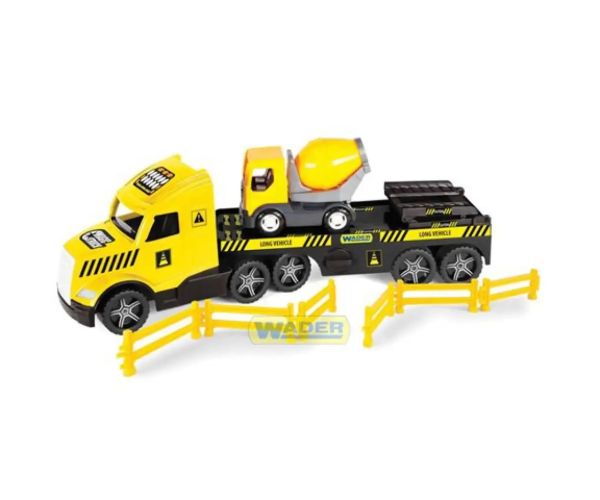 Magic Truck Technic camion cu betonieră 79cm - Wader