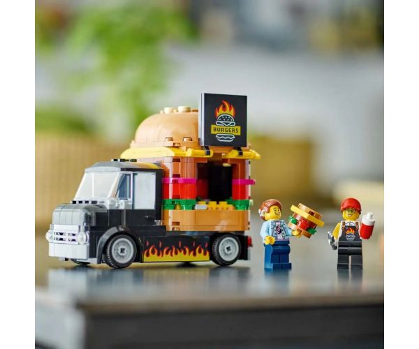 LEGO® City: Camion cu hamburgeri (60404)