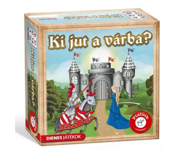 Cine ajunge la castel? joc de societate - Piatnik