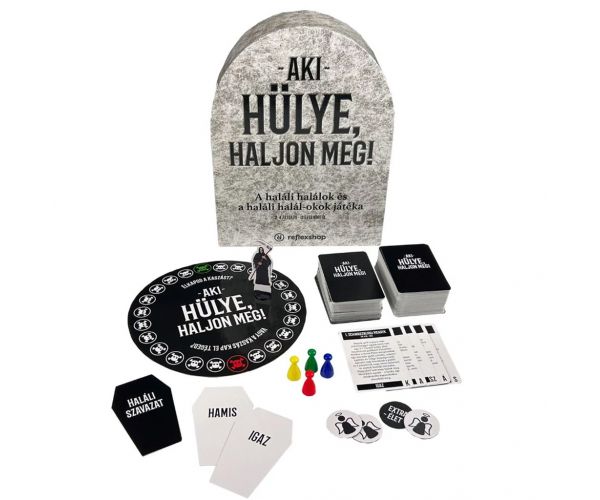 Aki hülye, haljon meg! társasjáték