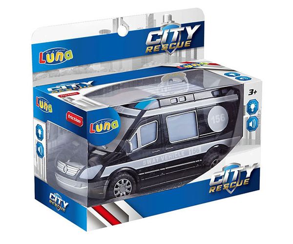 City Rescue SWAT microbuz cu efecte de sunete și lumini
