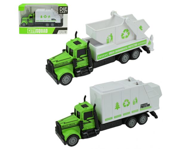 City Squad: Camion de gunoi cu design în două versiuni 1bucată
