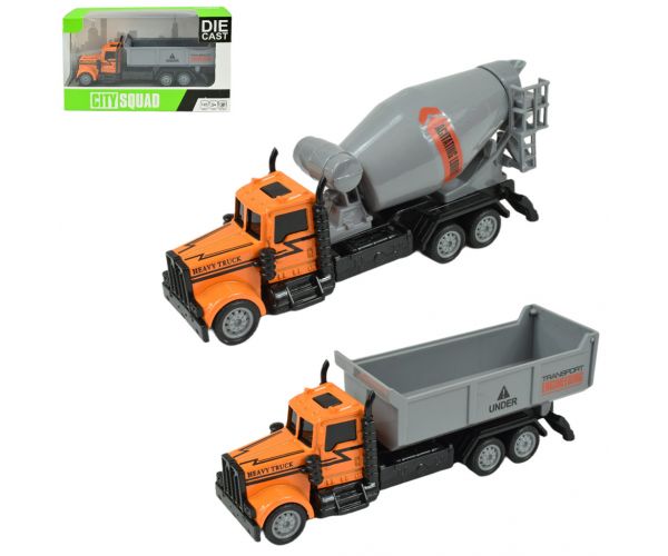 City Squad: Camion mașină de lucru cu design în două versiuni 1 bucată