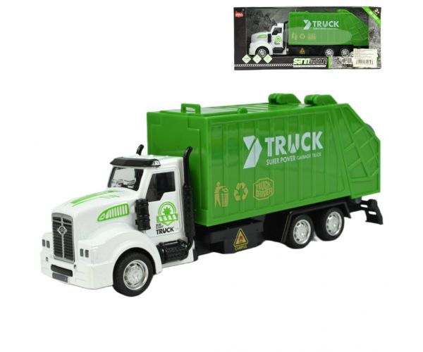 City Truck: camion colectare selectivă a deșeurilor 22cm