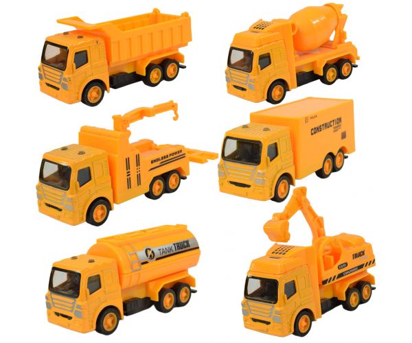 City Truck: mașini de lucru în diverse versiuni 9,5 cm 1 bucată