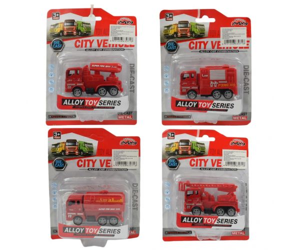 City Vehicle: Vehicul de pompier în diverse versiuni 1bucată