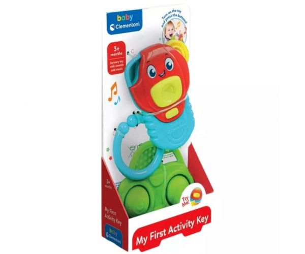 Clementoni Baby: Primul meu set de chei interactiv de dezvoltare.