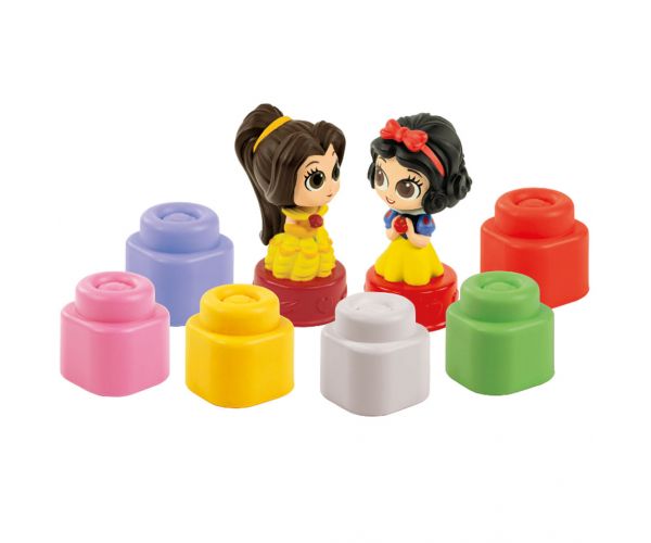 Clemmy: Disney Princess puha építőkockák fejlesztőjáték - Clementoni