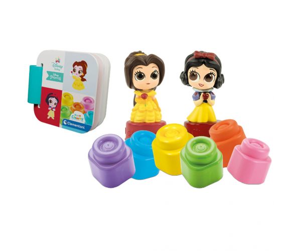 Clemmy: Disney Princess puha építőkockák fejlesztőjáték - Clementoni