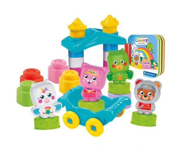 Clemmy: Set de cuburi moi Eroi și Prințese - Clementoni