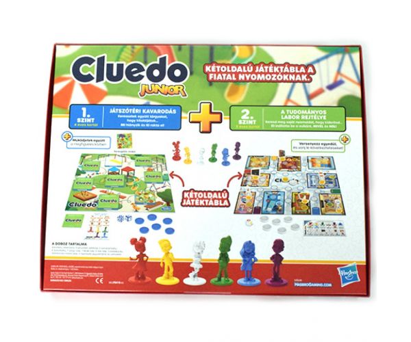 Cluedo Junior 2az1-ben társasjáték - Hasbro