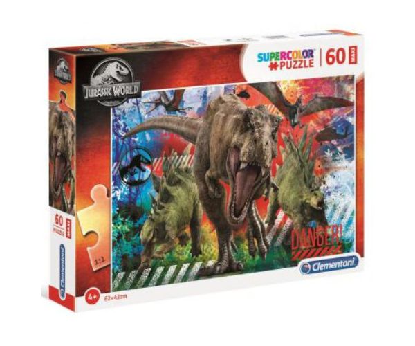 Clementoni: Jurassic World 60 bucăți maxi puzzle