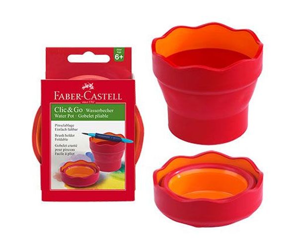 Click and Go borcan pentru apă - Faber-Castell