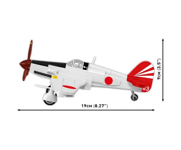 COBI: Al Doilea Război Mondial Kawasaki Ki-61 Hien set de construcție (5872)
