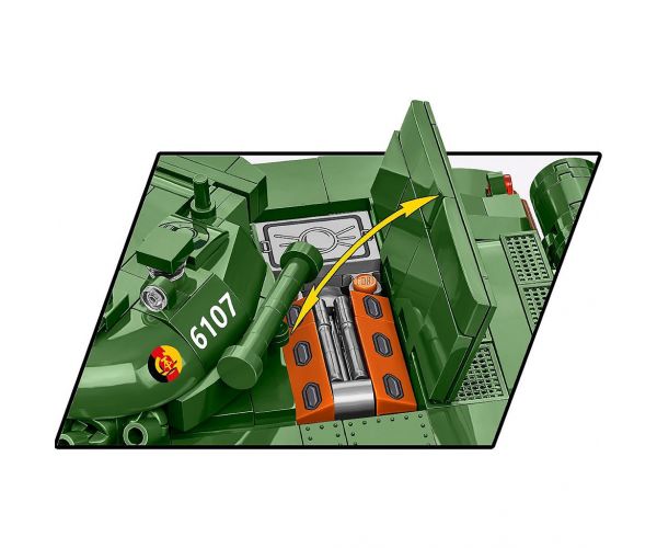 COBI: Armed Forces T-72 (Germania de Est/URSS) set de construcție pentru tanc (2625)