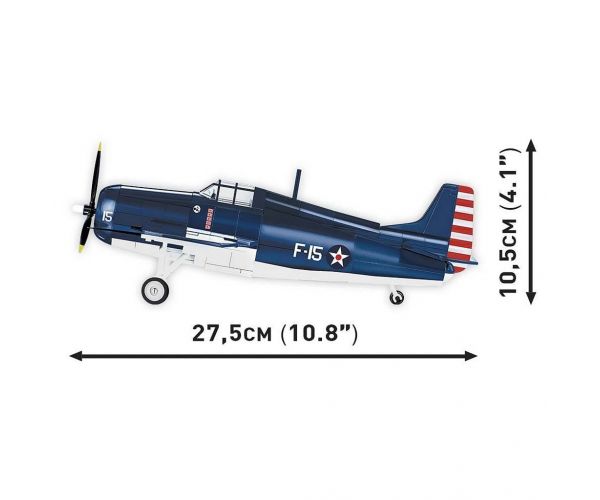 COBI: F4F Wildcat – Northrop Grumman repülőgép építőjáték (5731)