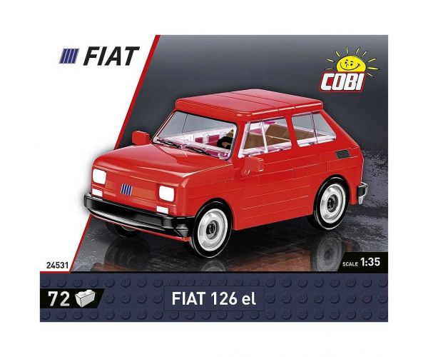 COBI: Fiat 126p - set de construcție auto (24531)