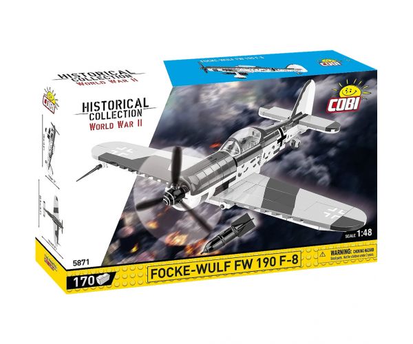 COBI: Focke-Wulf FW 190 F-8 din Al Doilea Război Mondial - set de construcție (5871)