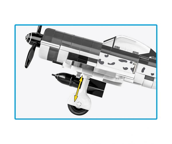 COBI: Focke-Wulf FW 190 F-8 din Al Doilea Război Mondial - set de construcție (5871)
