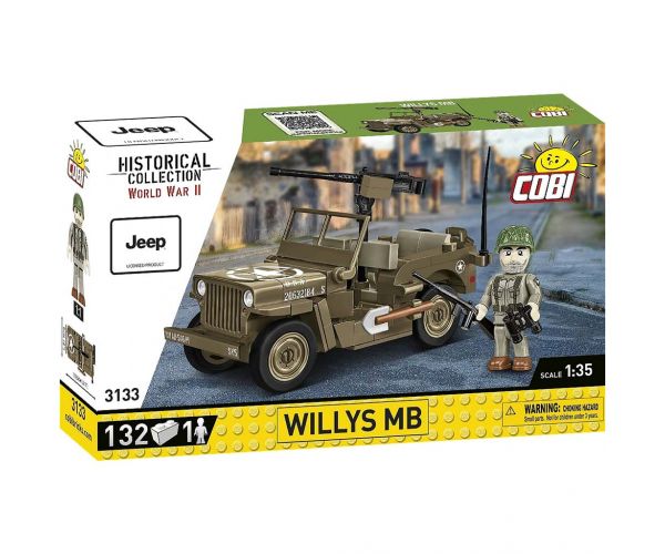 COBI: Joc de construcție tanc Willys MB (3133)