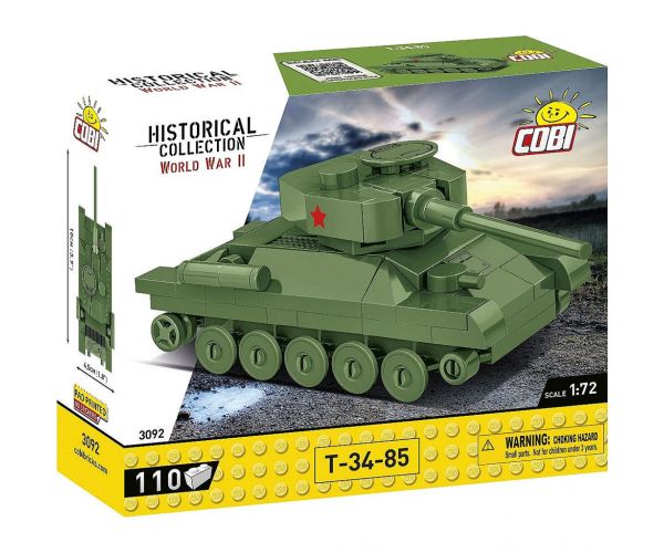 COBI: Joc de construcție tanc sovietic T-34/85 (3092)