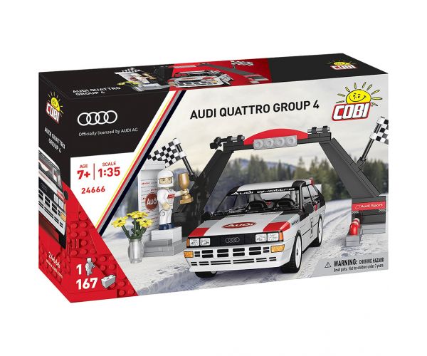 COBI: Set de construcție Audi Quattro Group 4 (24666)