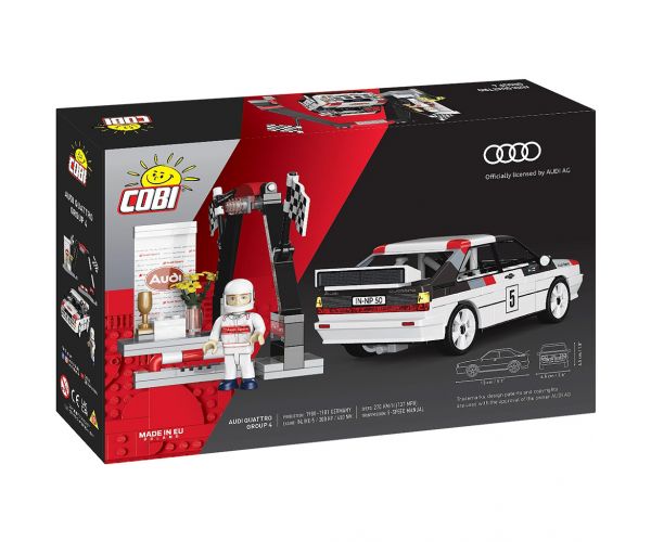 COBI: Set de construcție Audi Quattro Group 4 (24666)