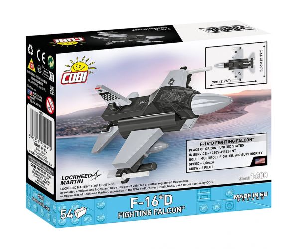 COBI: Set de construcție Forțele Armate F-16D Fighting Falcon (5941)