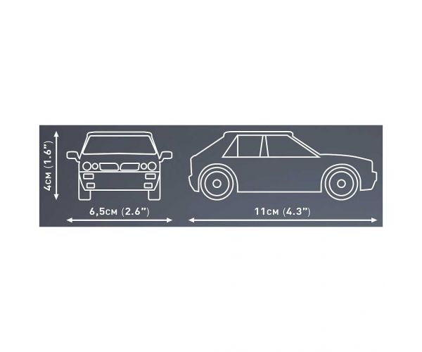 COBI: Set de construcție Lancia Delta HF (24508)