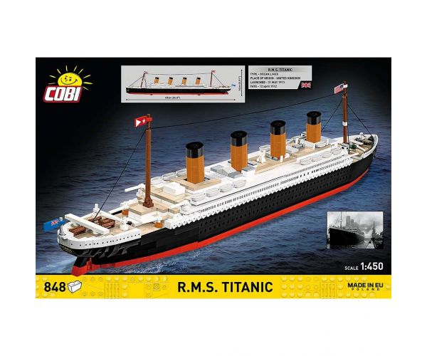 COBI: Set de construcție R.M.S. Titanic (1688)