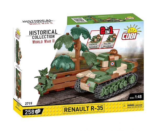 COBI: Set de construcție Renault R-35 (2719)