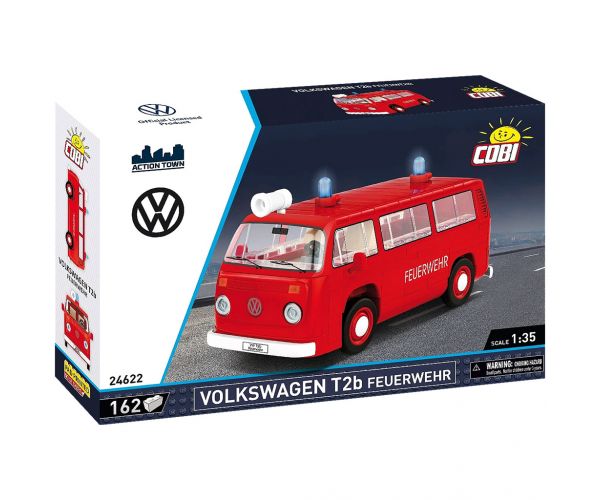 COBI: Set de construcție Volkswagen T2b Mașină de Pompieri (24622)