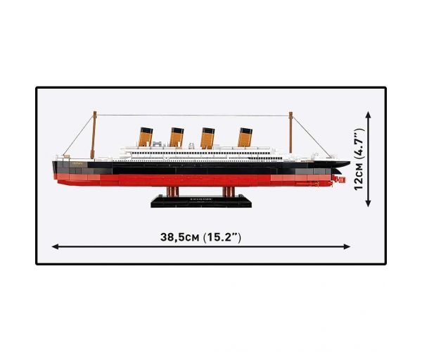 COBI: Set de construcție al navei R.M.S. Olympic (1687)
