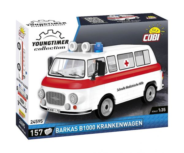 COBI: Barkas B1000 mentőautó építőjáték (24595)