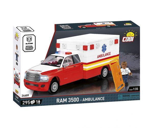 COBI: Set de construcție ambulanță Dodge RAM 3500 (24609)