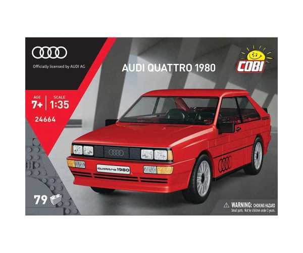 COBI: Set de construcție auto Audi Quattro 1980 (24664)