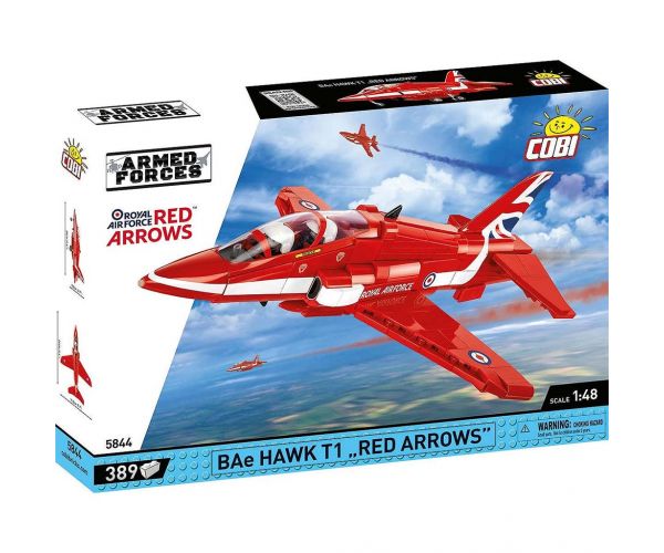 COBI: Set de construcție avion BAe Hawk T1 „Red Arrows” (5844)