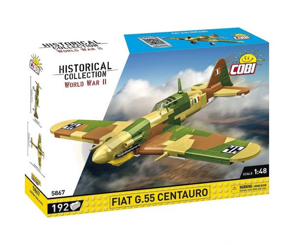 COBI: Fiat G.55 Centauro repülő építőjáték (5867)