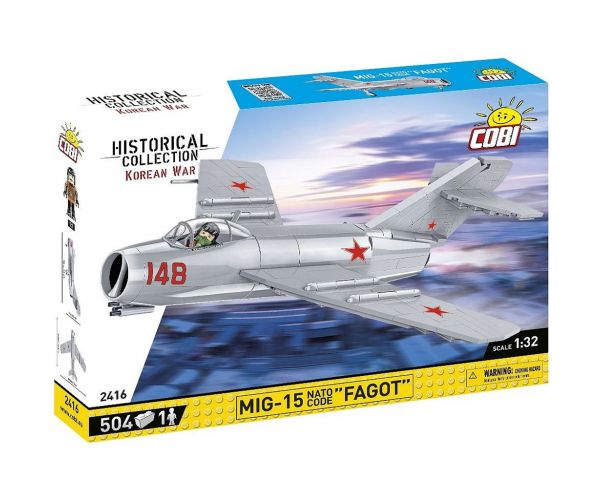 COBI: Set de construcție avion MiG-15 Fagot (2416)