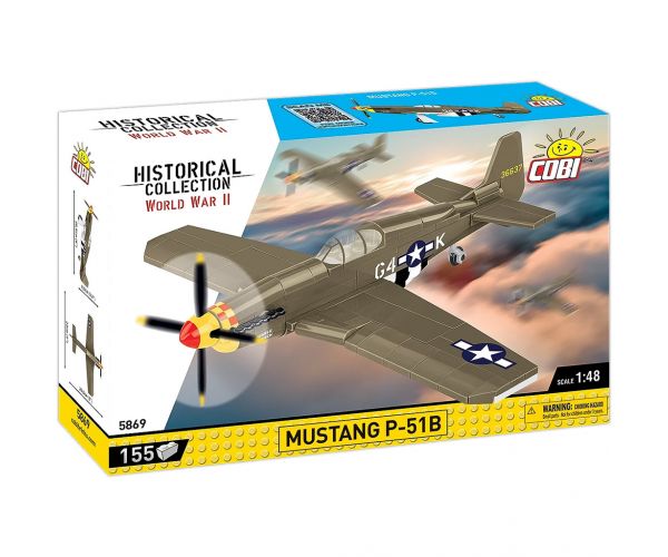 COBI: Set de construcție avion Mustang P-51B (5869)