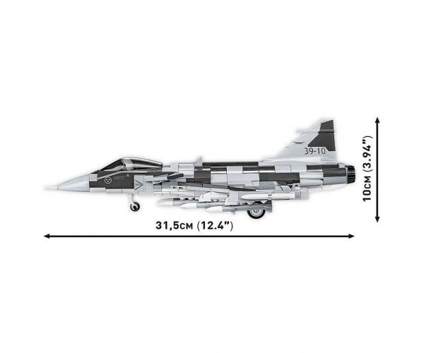 COBI: SAAB JAS 39 Gripen E repülőgép építőjáték (5820)
